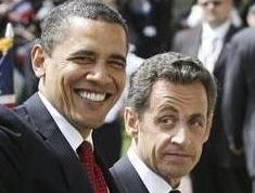 obama and sarkozy
